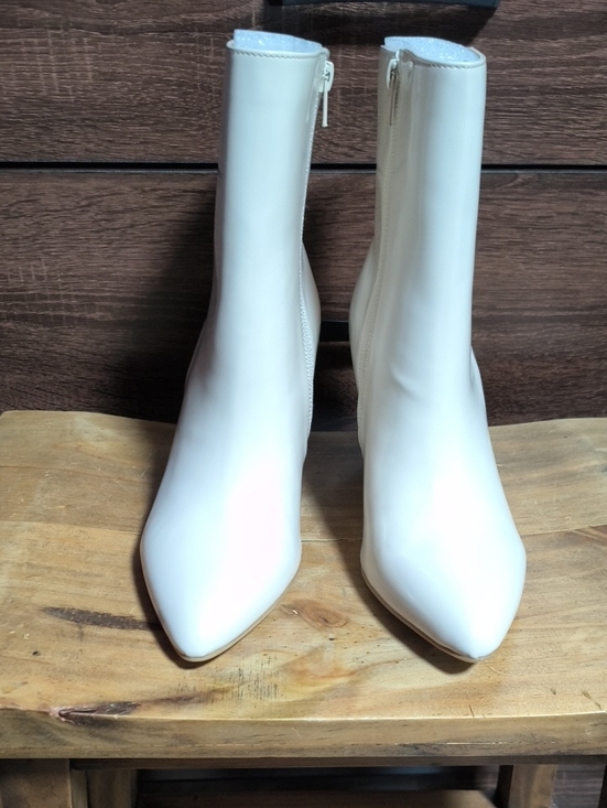 Dolce Vita Shoes - Dolce Vita Cream Pointed Toe Ankle Boots